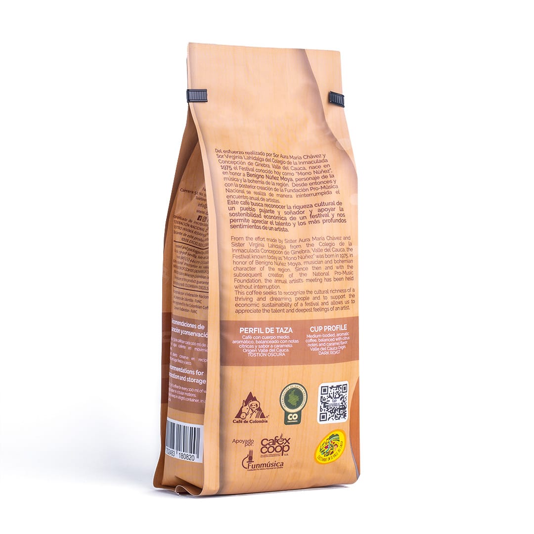 Ginebras Coffee — Tribute to the Mono Núñez Festival (500 g)