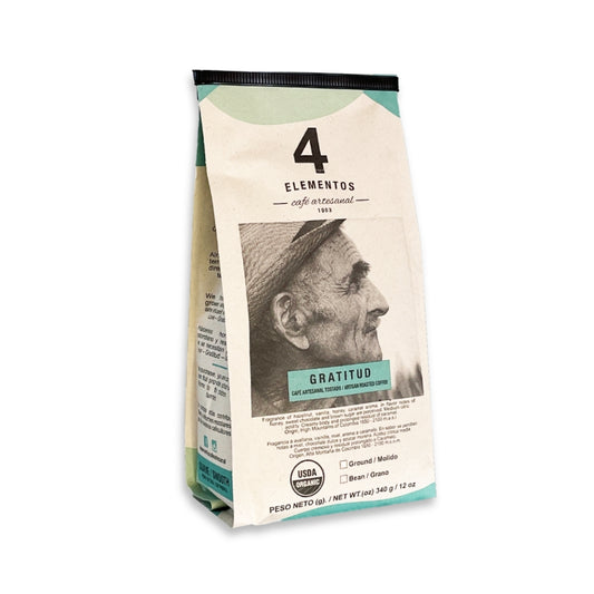 4 Elementos Coffee — Gratitude (340 g)  - 100% USDA Organic